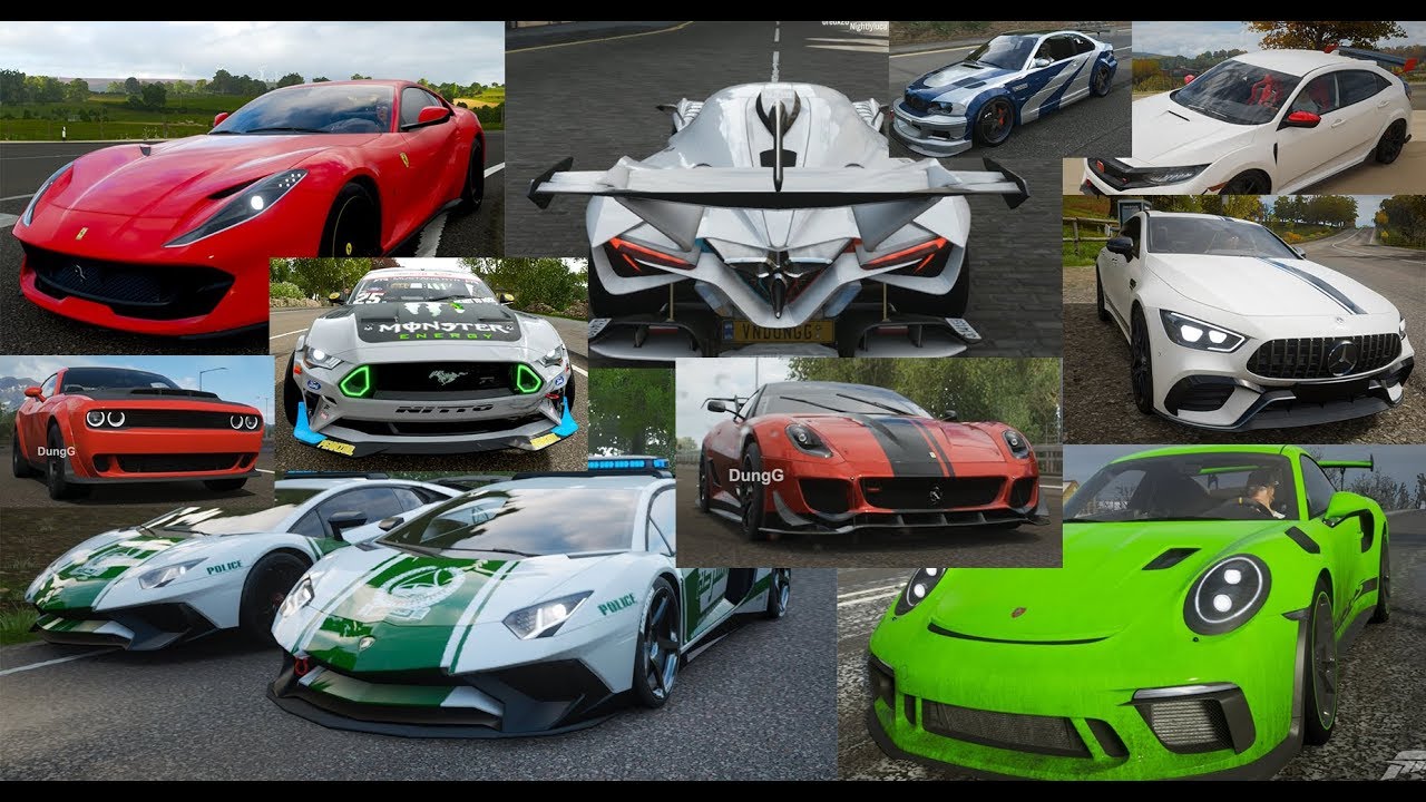 list of forza 4 cars
